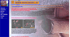 Desktop Screenshot of kein-diesel.at